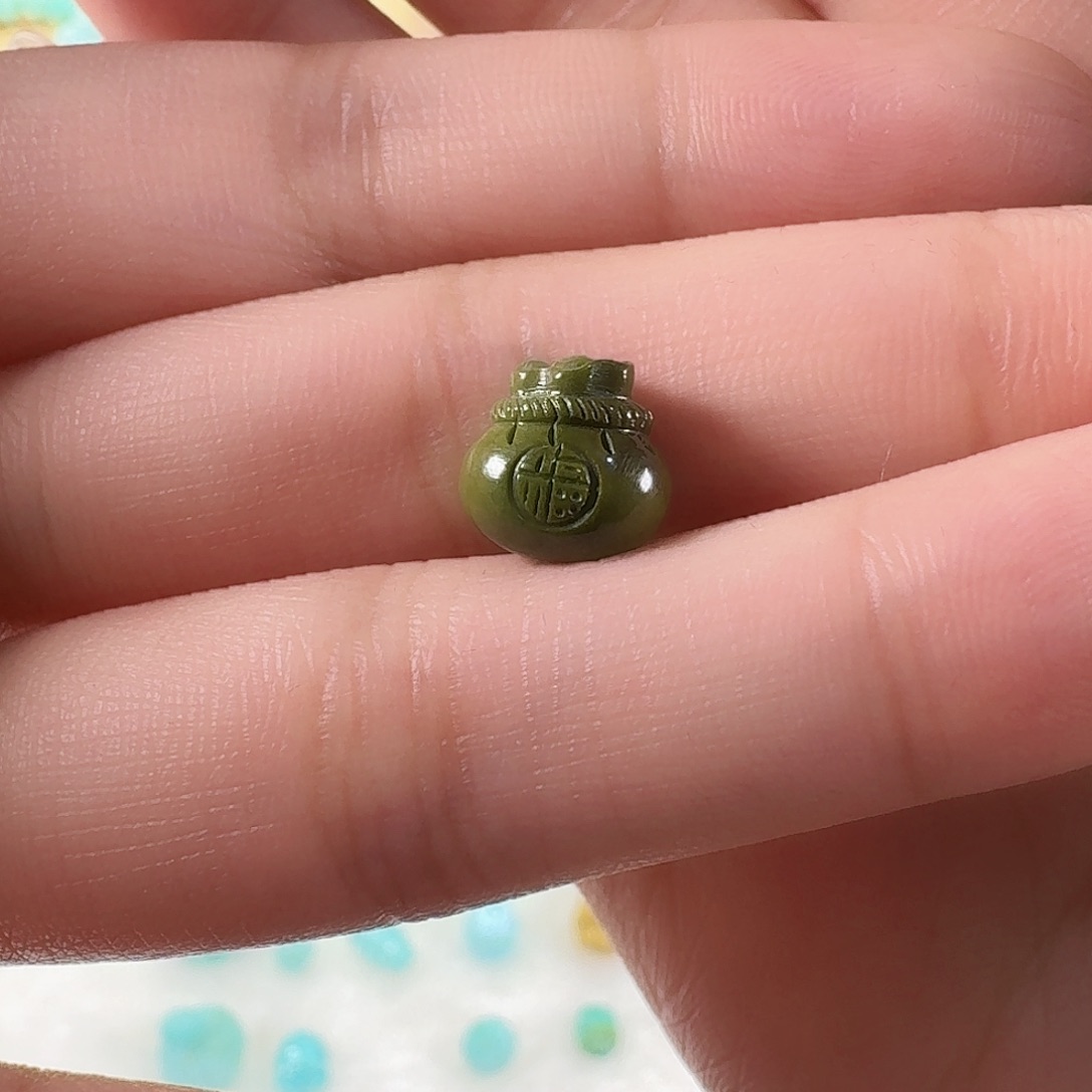 麦***哥绿松石未镶嵌吊坠(不含链)