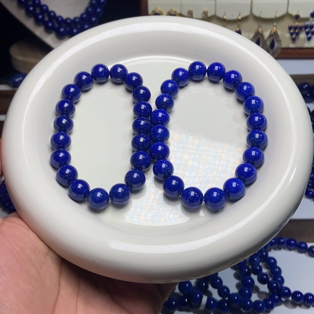 青金石未镶嵌精品 天然 手串#多样性发一#10+