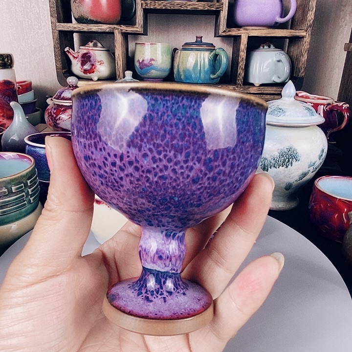 中国神后钧瓷茶具