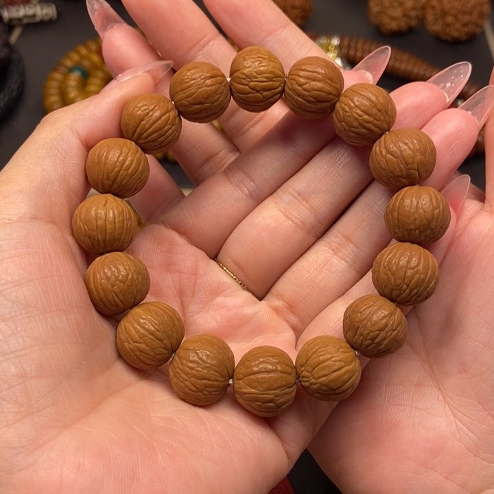 猴头核桃吊坠菩提