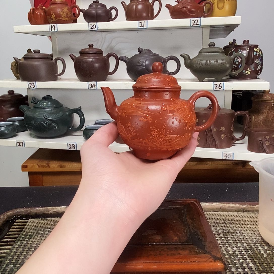 紫砂茶壶全手工制作