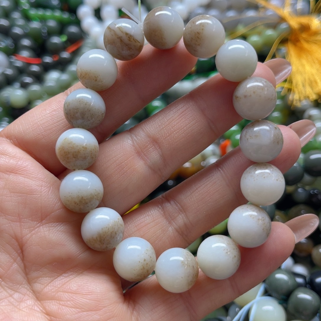 和田玉手链未镶嵌