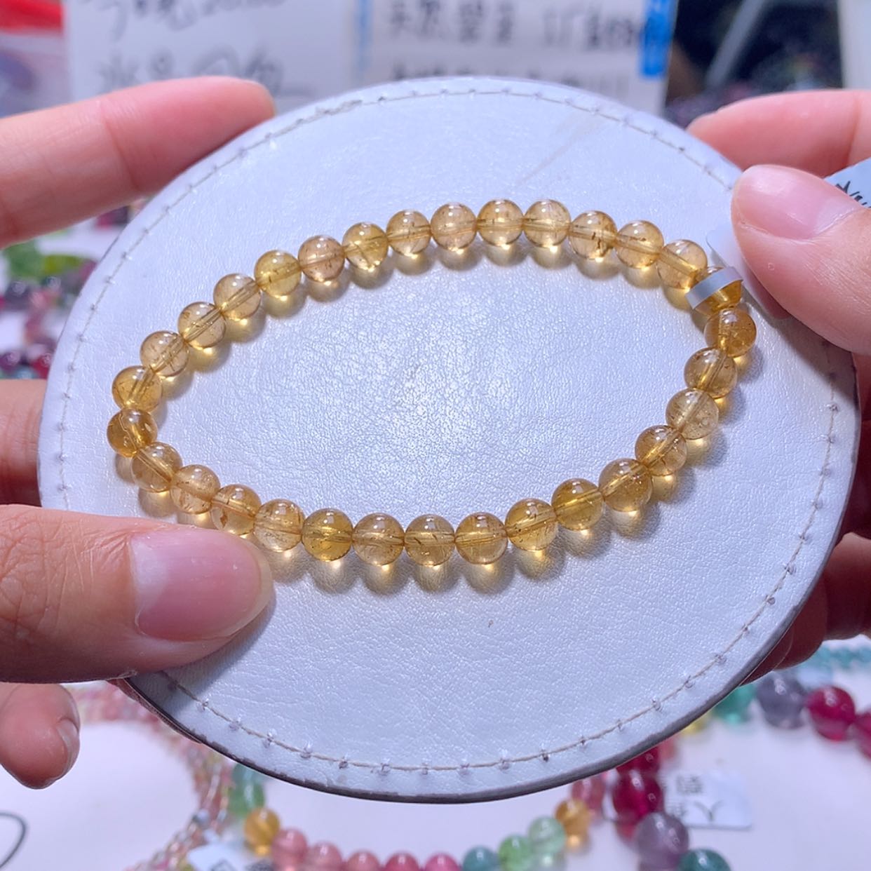 【闪购商品】未镶嵌手链碧玺6.1m