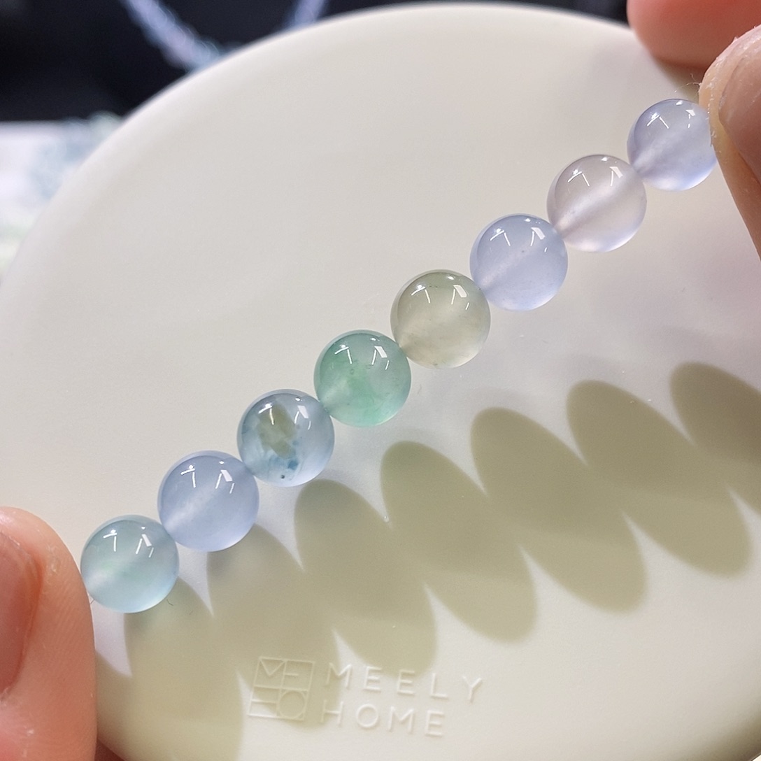 未镶嵌挂件翡翠一组珠珠