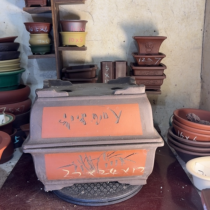 宜兴紫砂花盆手工制作