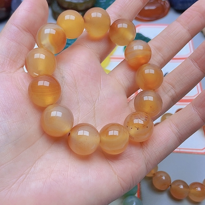【闪购商品】未镶嵌玛瑙/玉髓珠宝半成品不***物