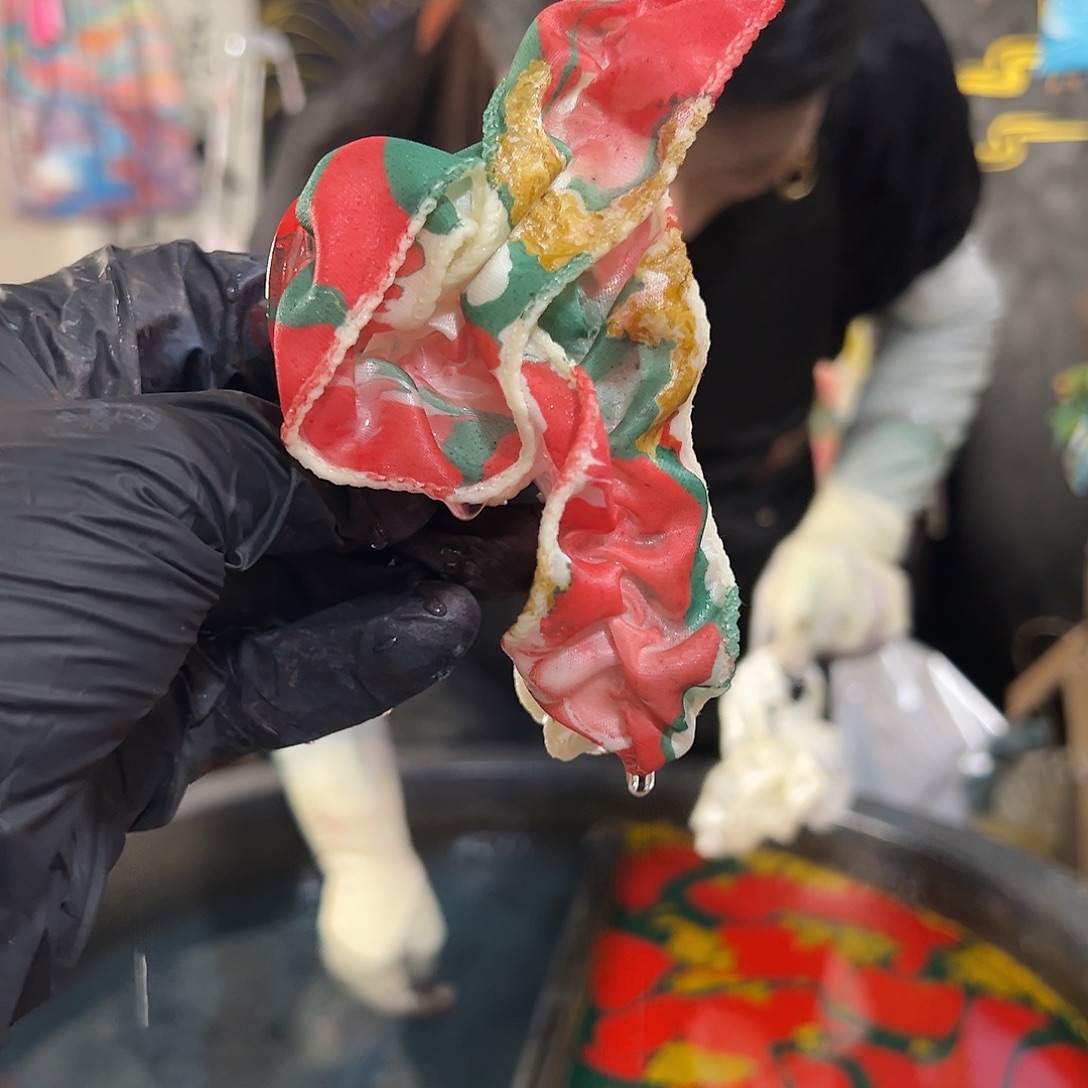 668木耳发圈圣诞配色