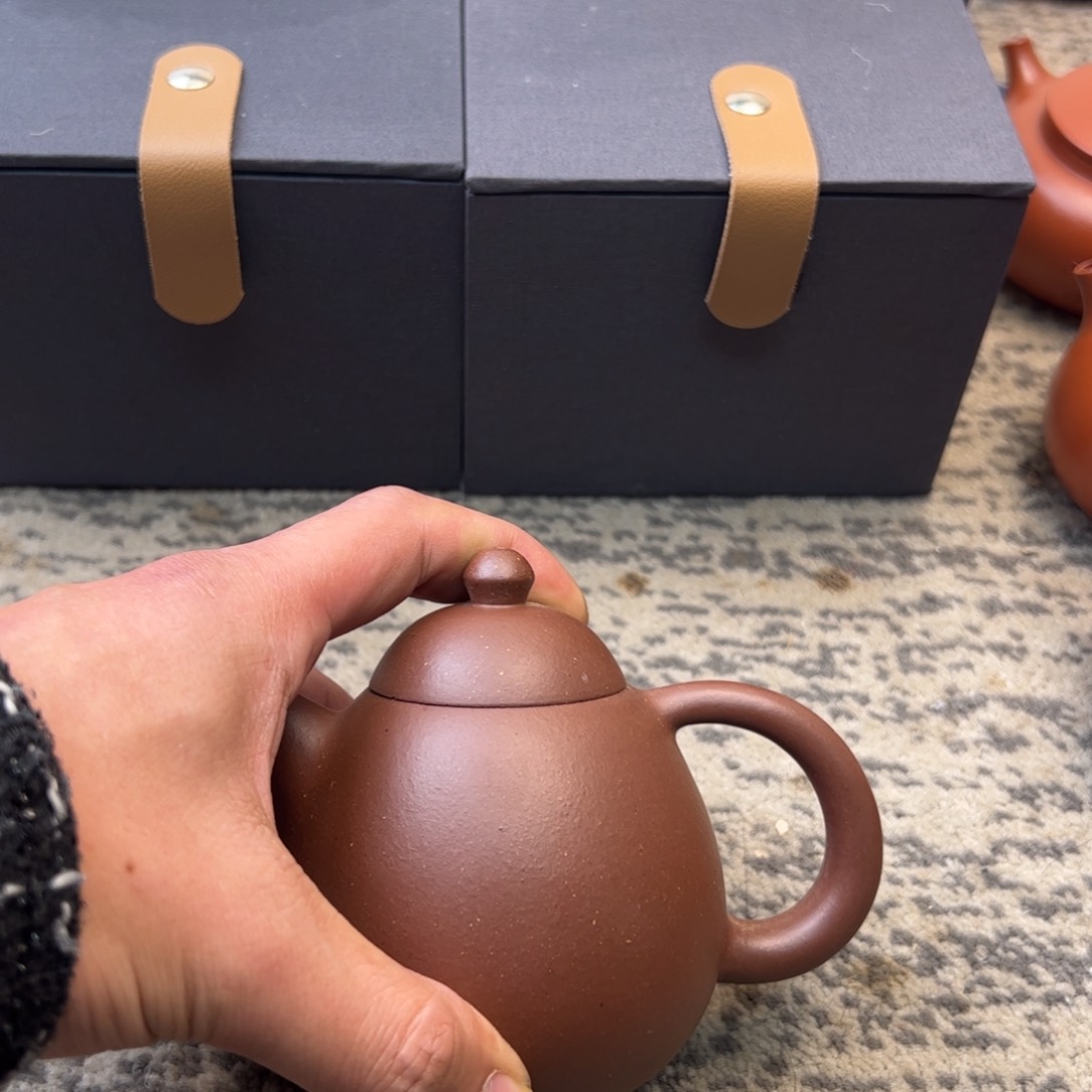 白泥茶壶全手工制作