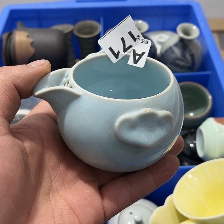 云***竹茶具默认微瑕瓷器、茶具、壶、摆件，介意勿拍 