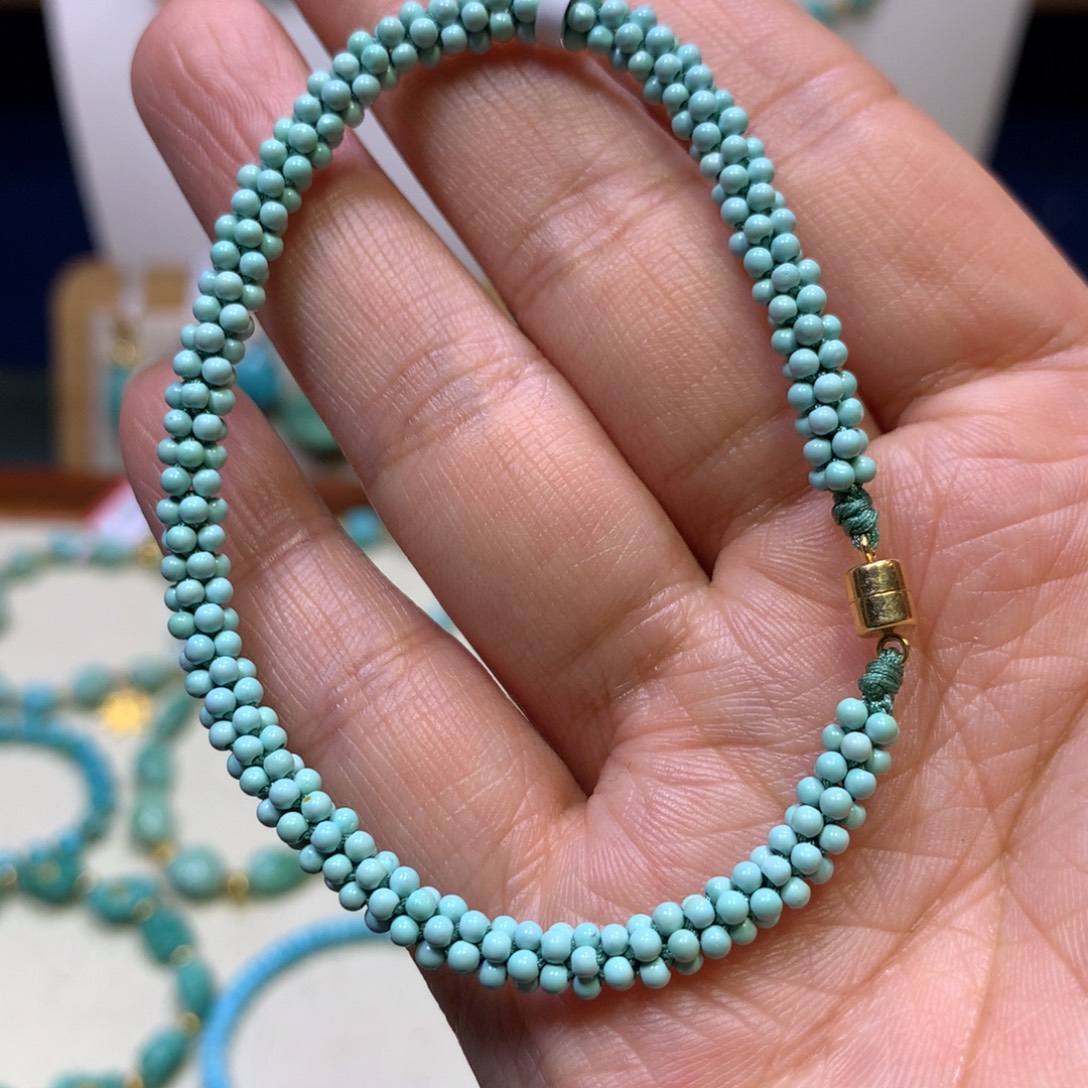 绿松石合金单圈单圈