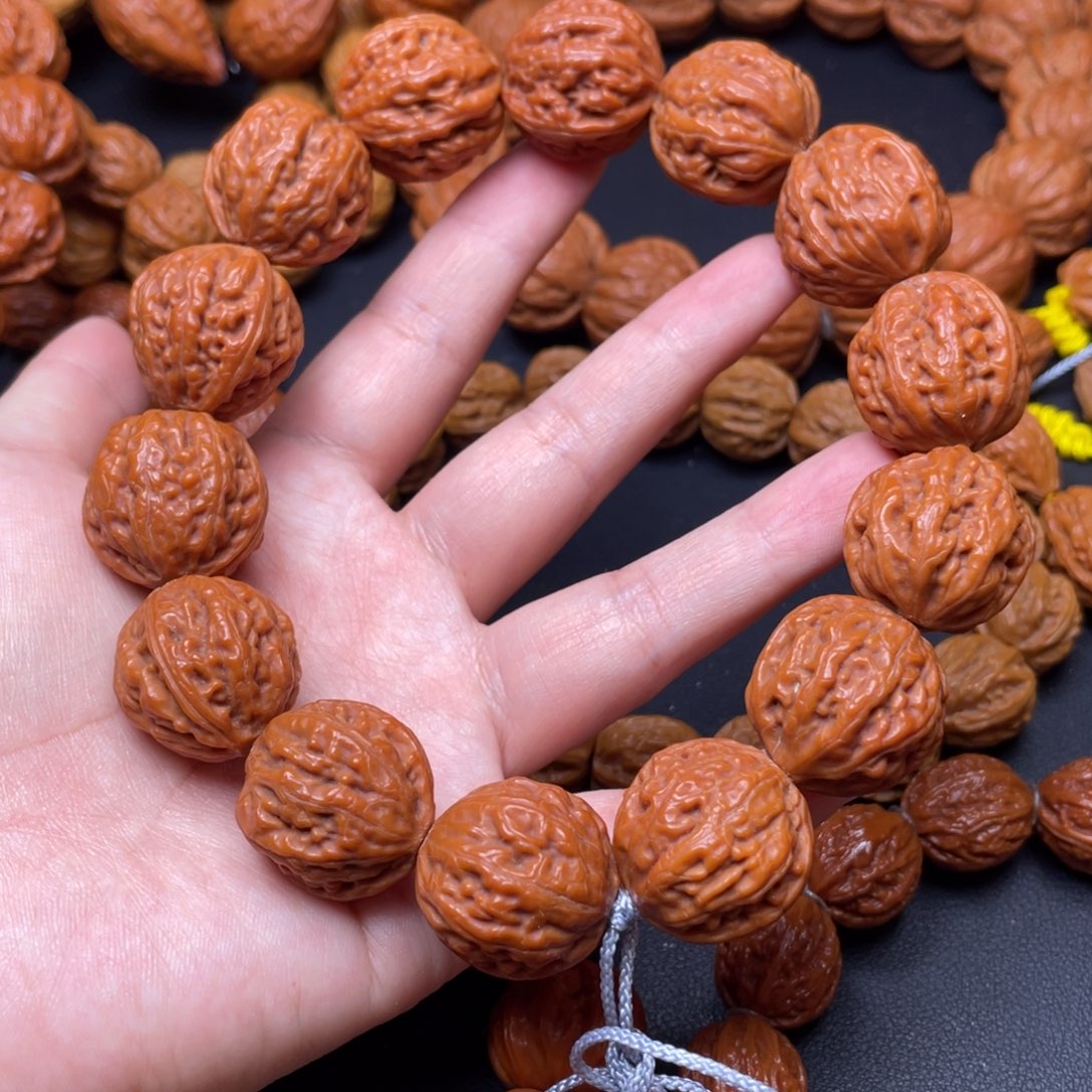 文玩核桃手串麻花八棱手持