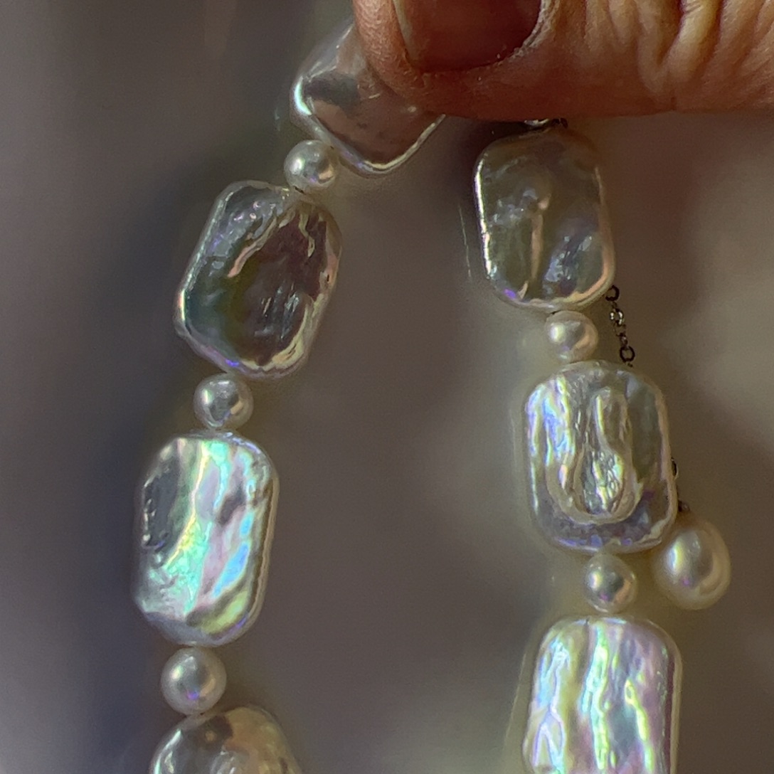 淡水珍珠合金手绳835