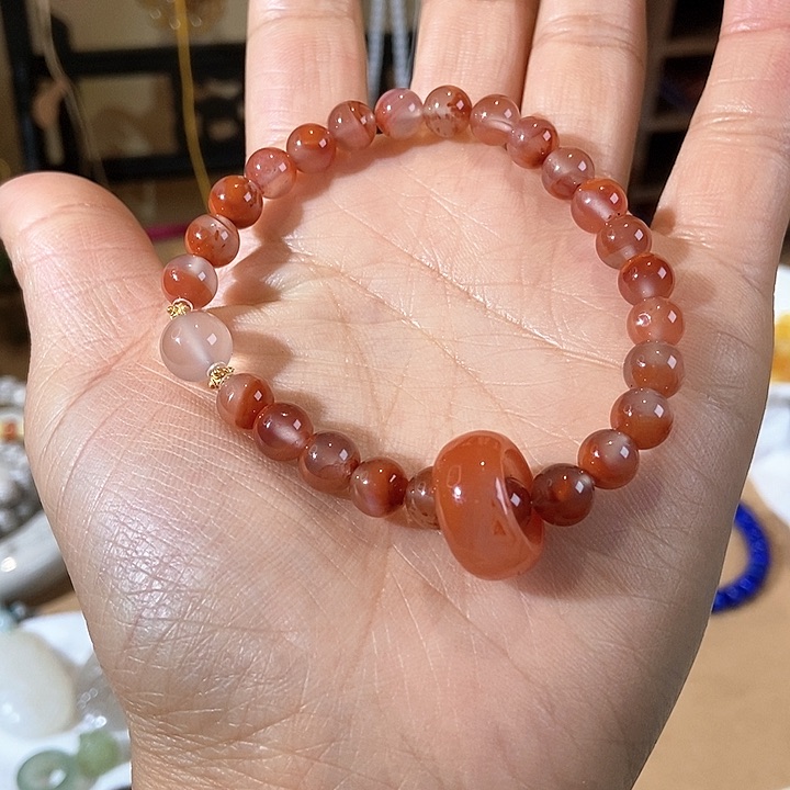 和田玉（糖玉）手链未镶嵌