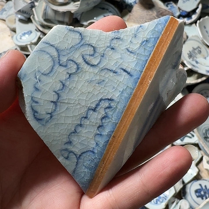 ****点瓷片瓷片标本，顺丰包邮