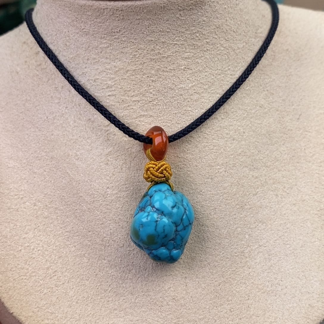 绿松石珠宝奇石未镶嵌