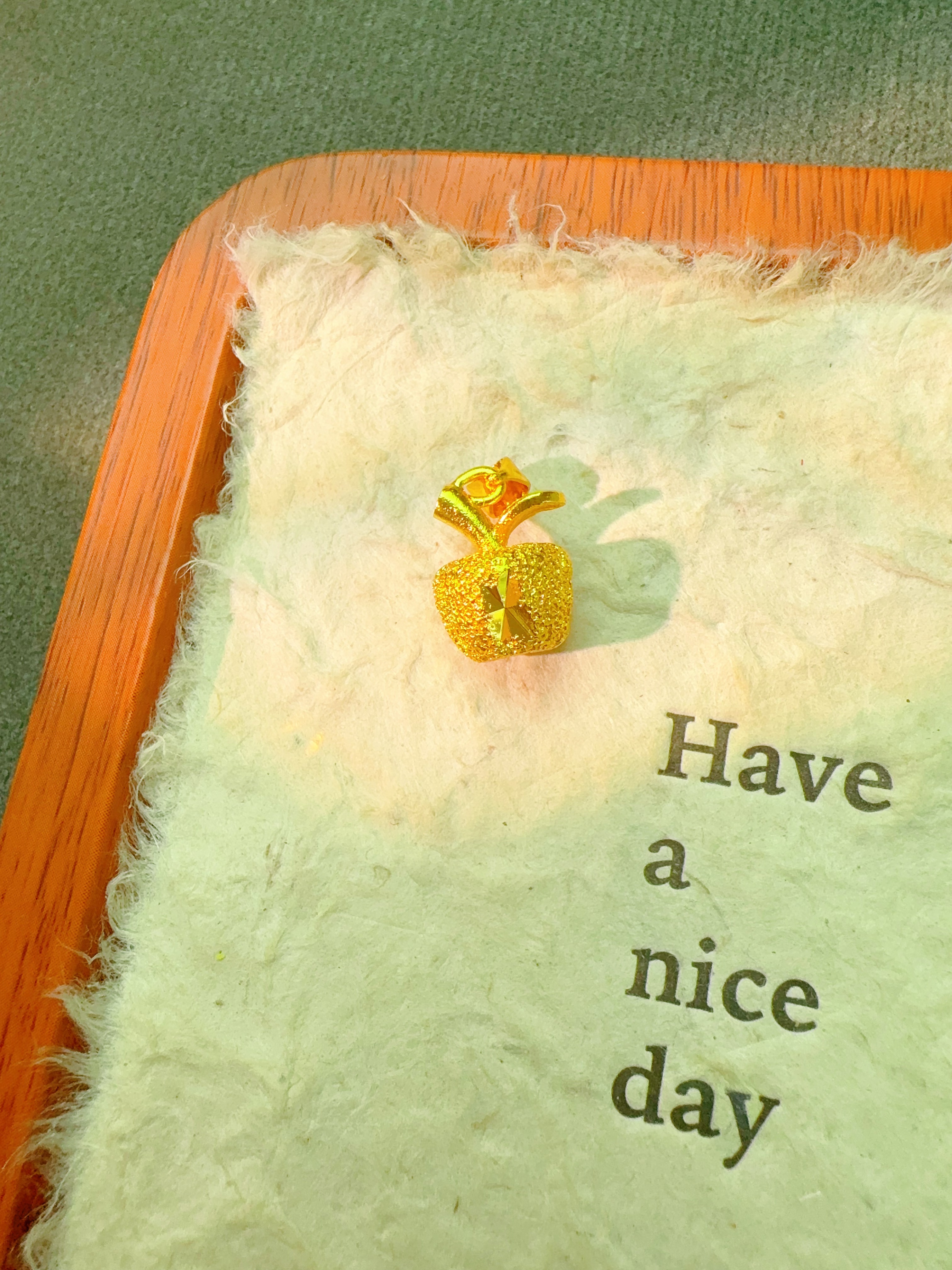 【丁老头甄选】平安果吊坠60177