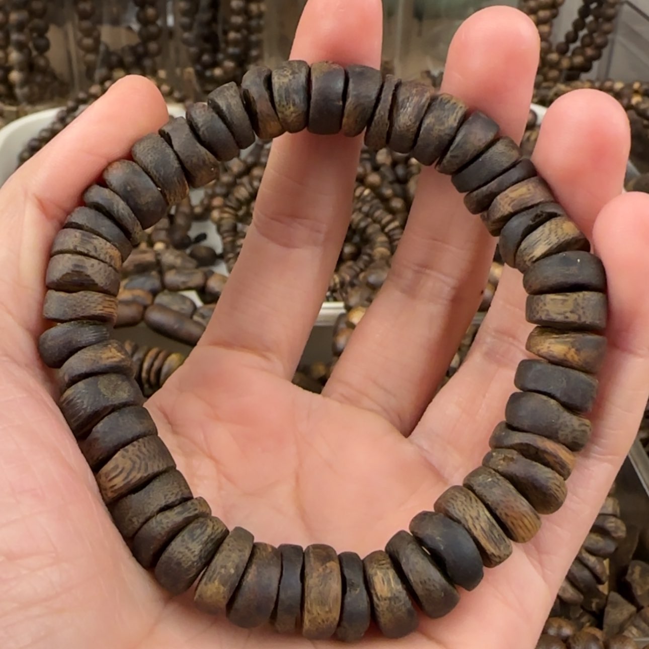 【闪购商品】沉香手串牛*叔奇楠沉水手串15.2克卡1.1