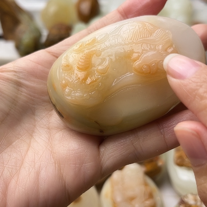 石材方解石不退换貔貅