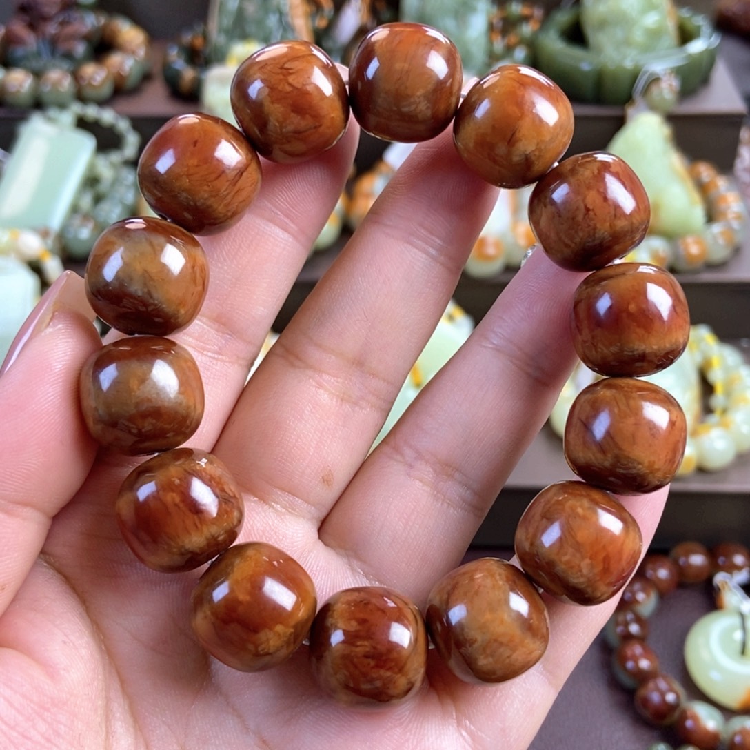 《***》透闪石质玉未镶嵌手串