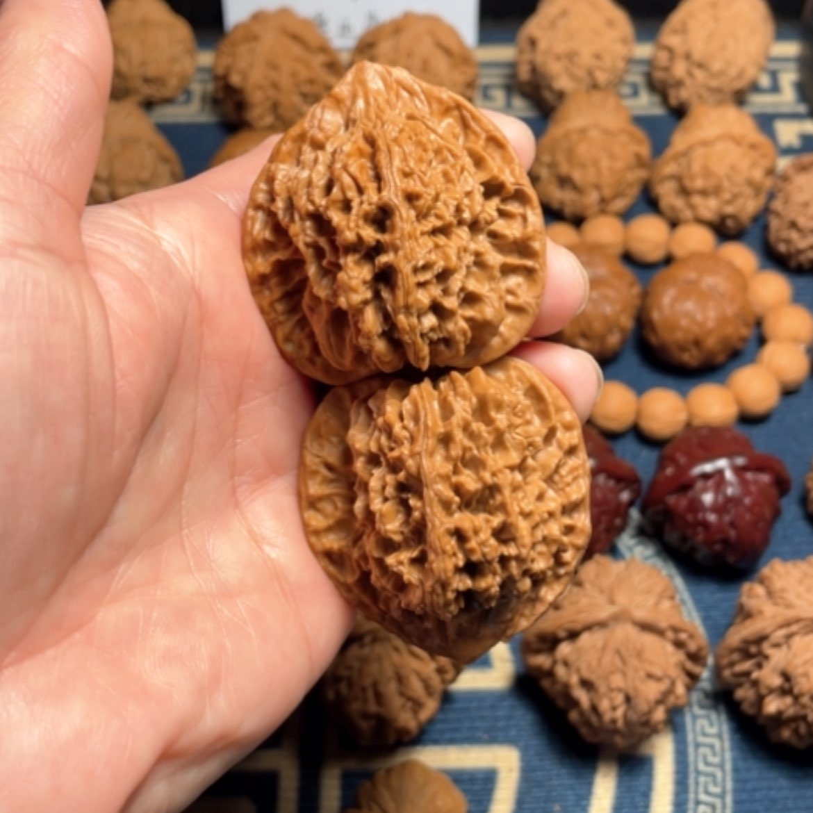 【闪购商品】核桃手串/手链金刚纹45