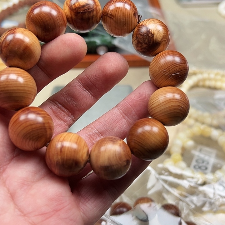 白玉菩提吊坠黄色2721