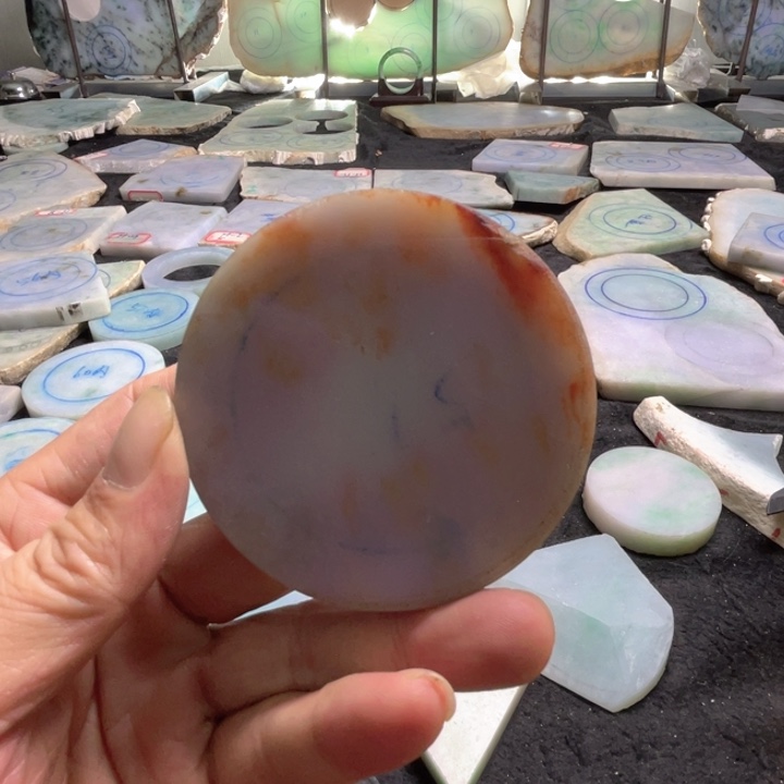 定制翡翠未镶嵌天然手镯定制