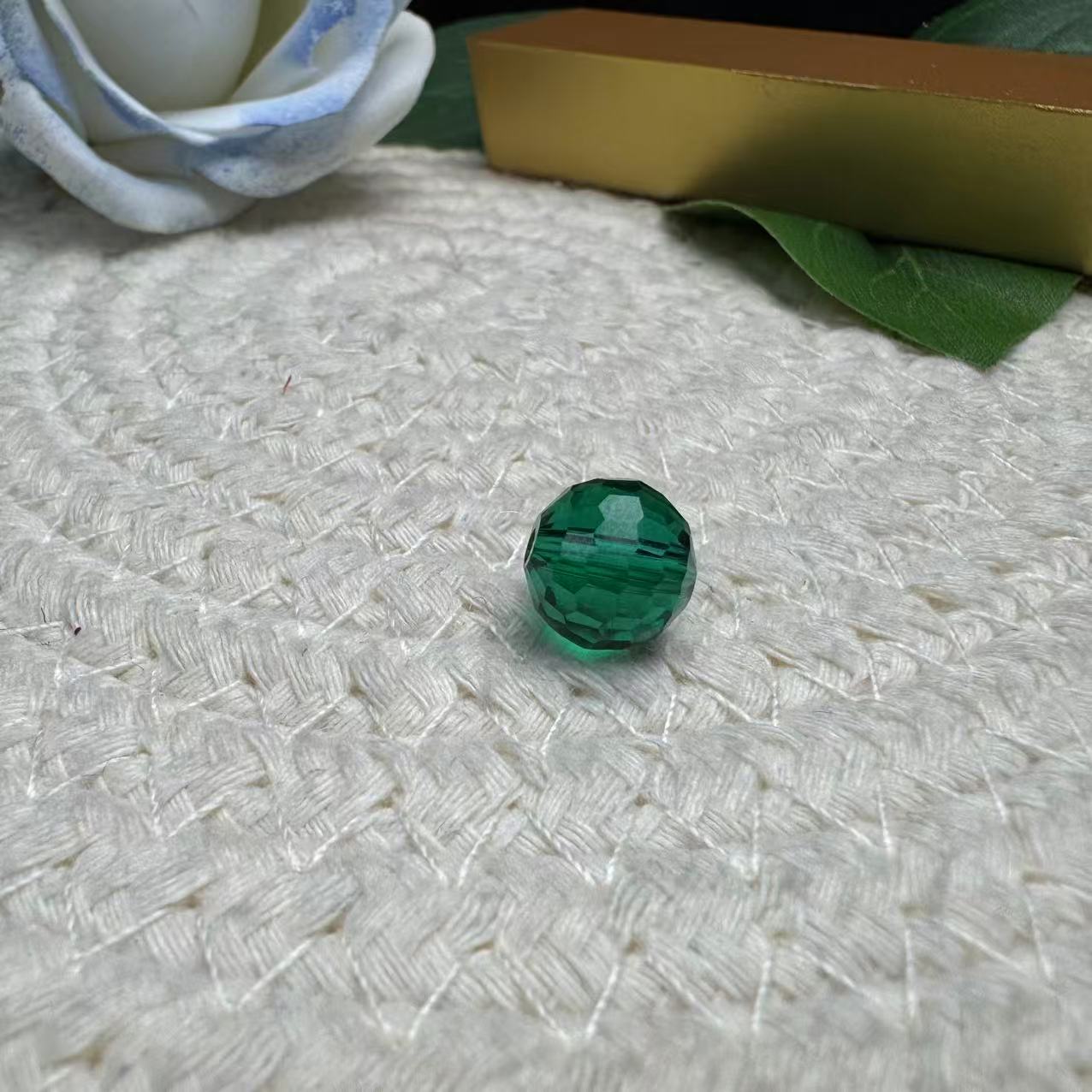 ZZZ TBJ019【浩然推荐】金绿豪奢珠配摆件