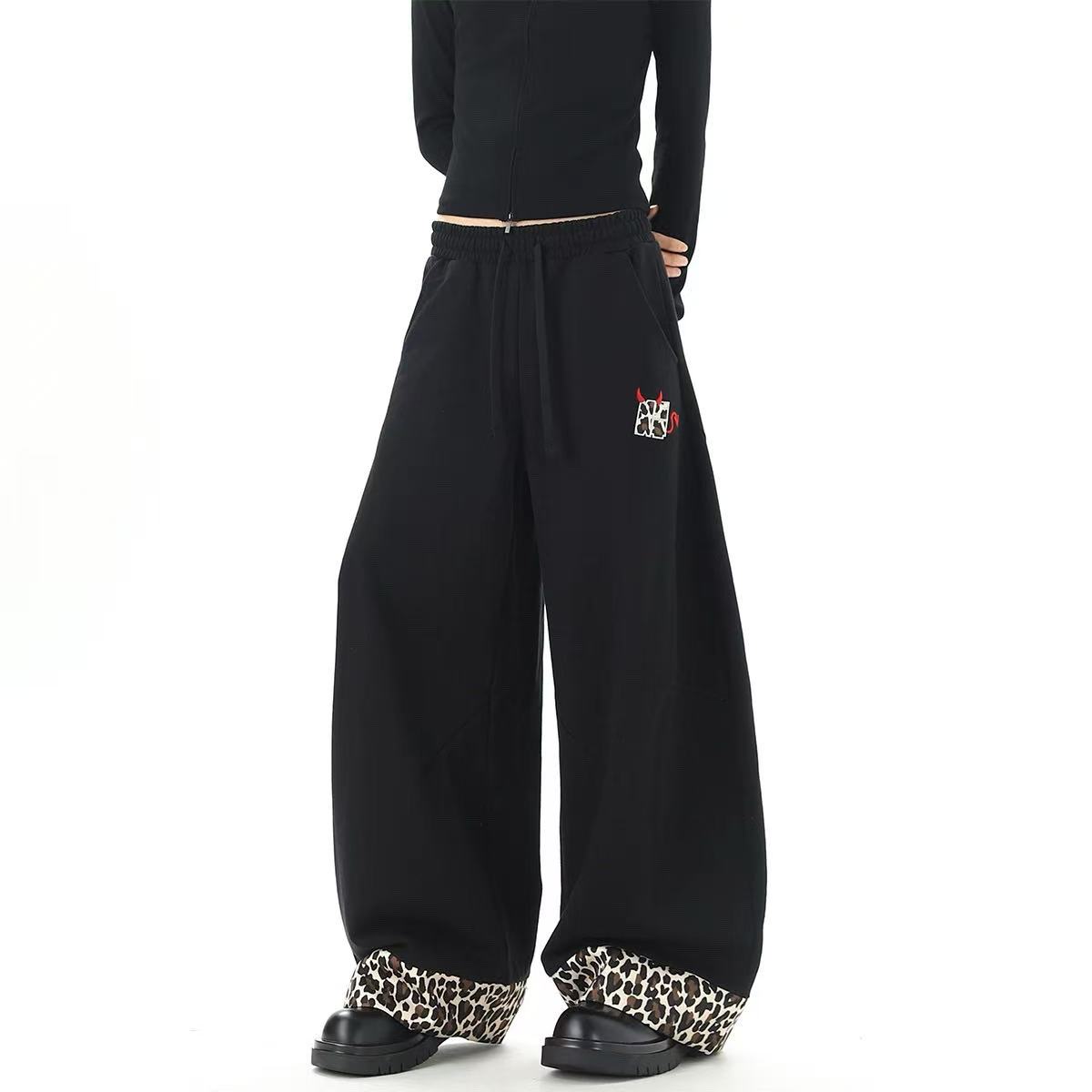 【小恶魔】加绒加厚休闲裤女