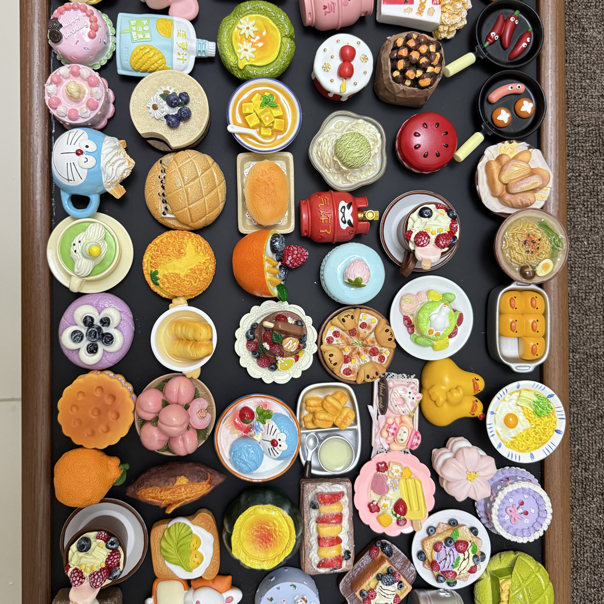 自选链接甜品高货纯树脂磁吸冰箱贴家居装饰品创意立体美食冰箱贴
