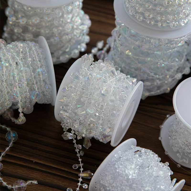 【班班精选优秀主播宠粉福利】炫彩钻石异型珠链串珠材料