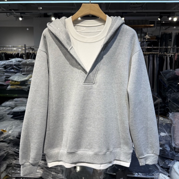 实体～一见钟情！原创潮牌卫衣！【JM】韩系重磅加绒加厚卫衣保暖