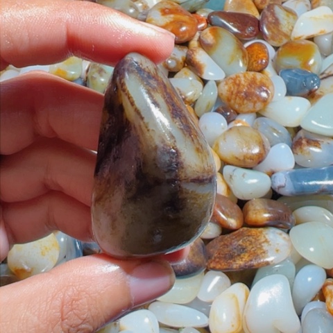 和田玉（糖玉）手链未镶嵌7