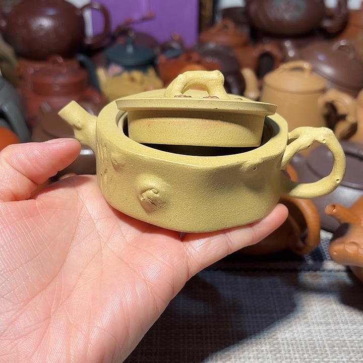 紫砂茶壶原矿宜兴紫砂微瑕