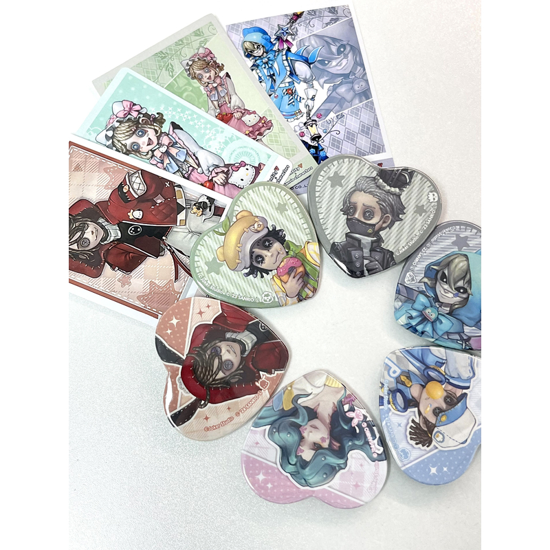 1第五人格专区-动漫大乱斗精美质感亮膜哑光质感浮雕原画吧唧