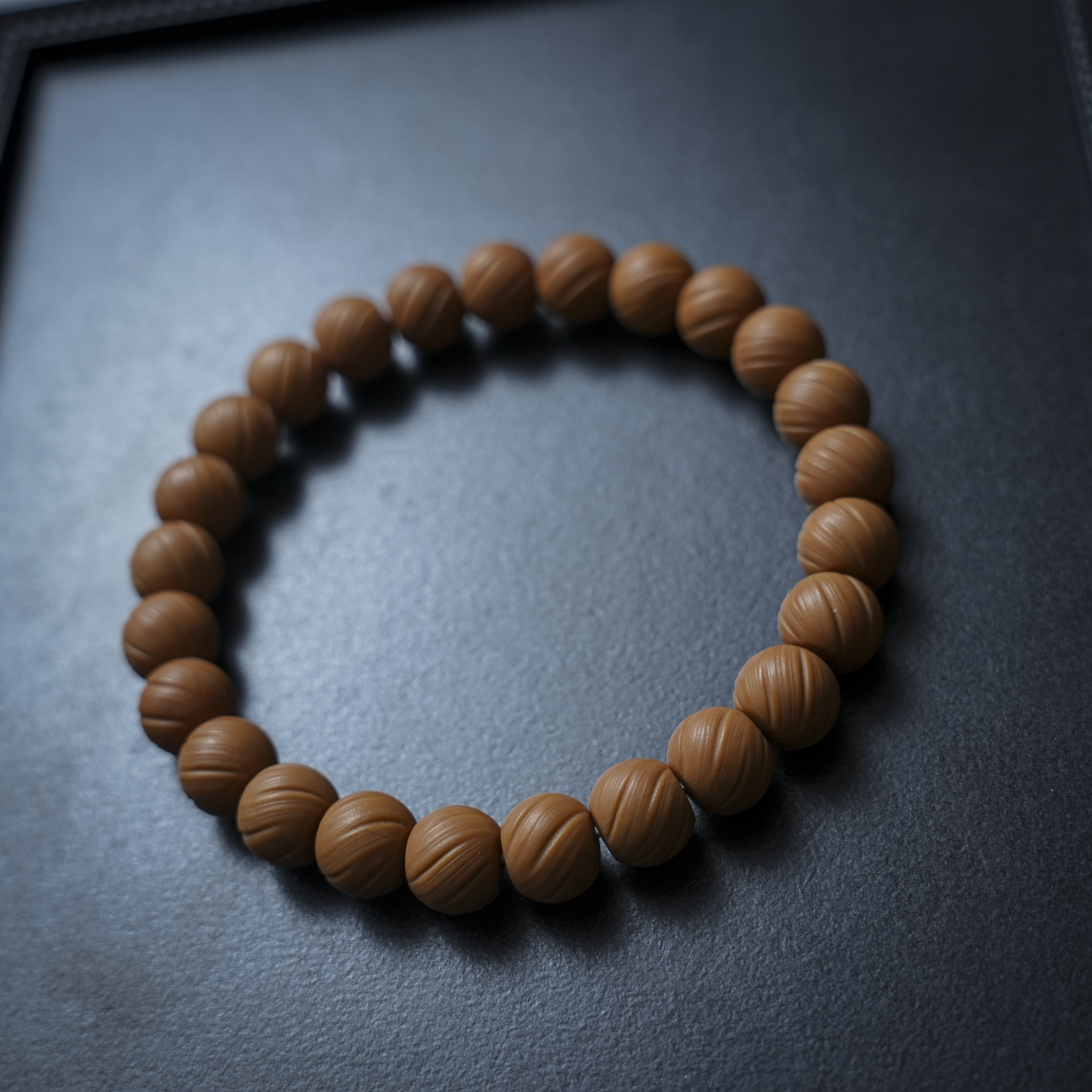 【乐天出品 · 定风珠】精品猴头原皮色文玩手串