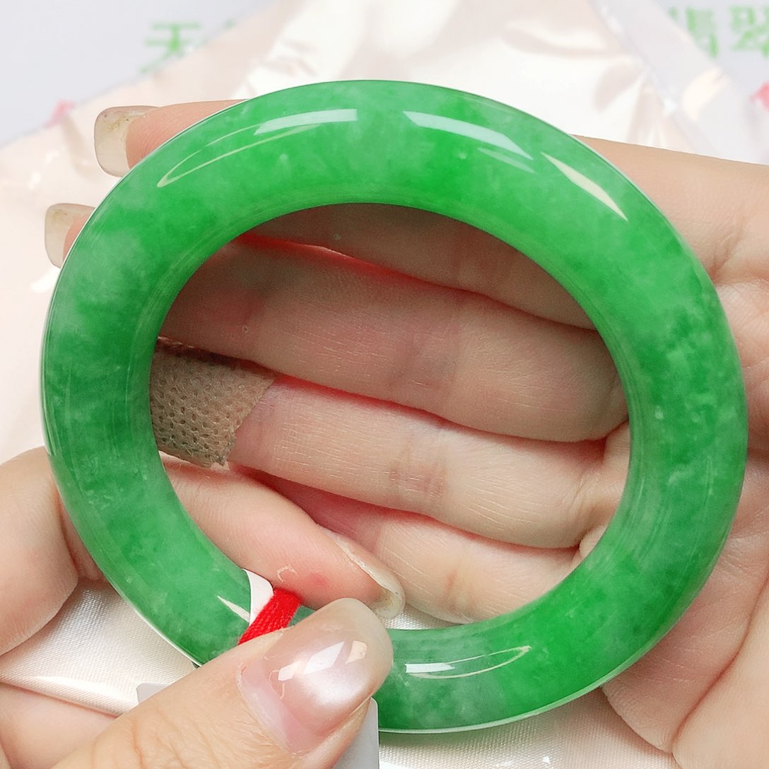 未镶嵌手镯翡翠抖音088