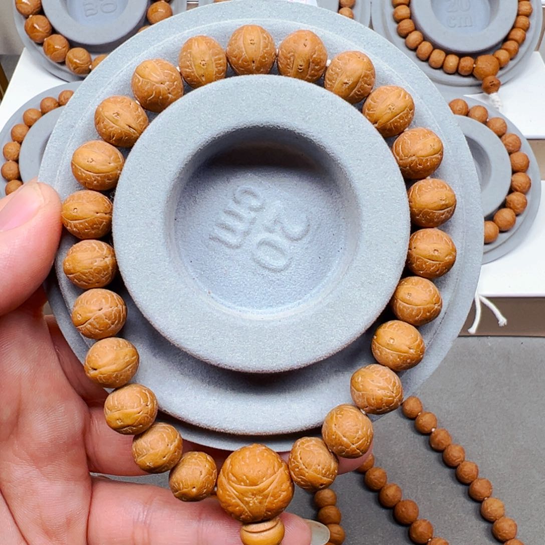 凤眼菩提手串12尺寸实心