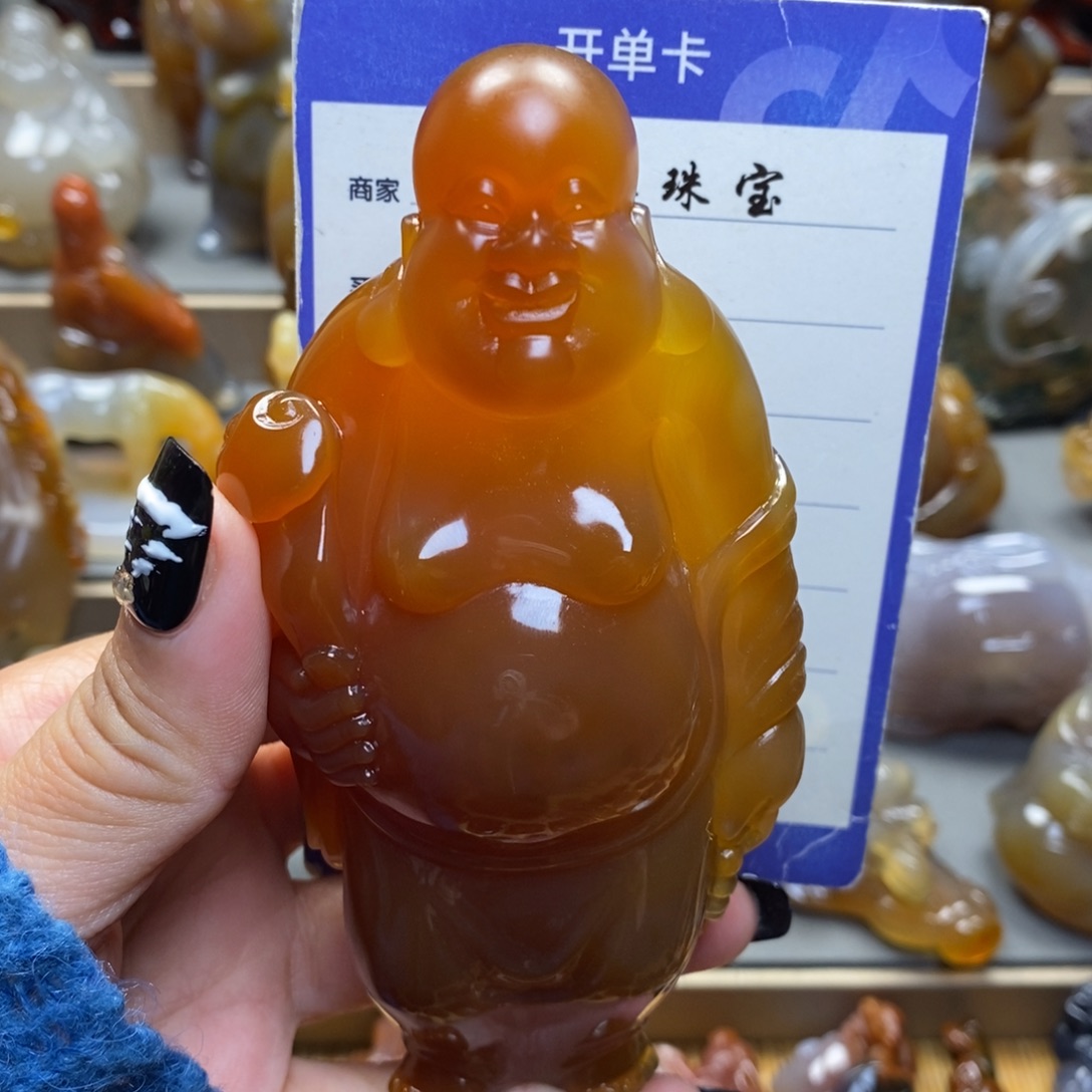 优***玛瑙/玉髓未镶嵌把件