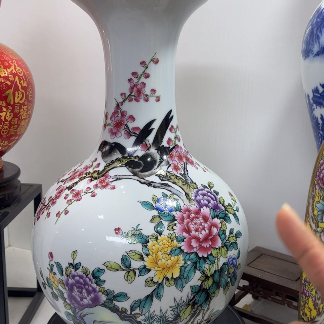 景德镇陶瓷花瓶摆件
