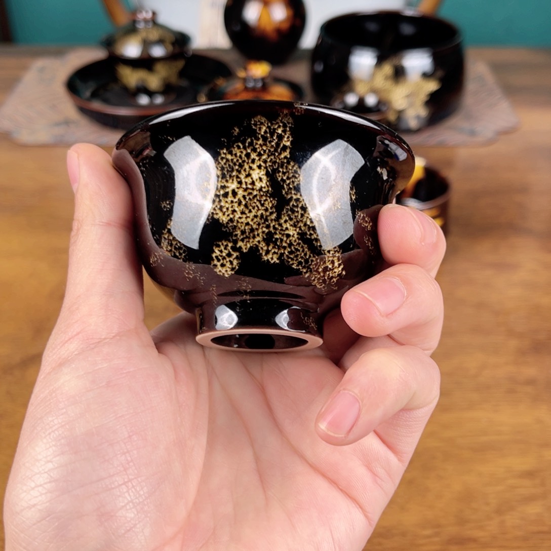 杯鹧鸪斑小压手杯