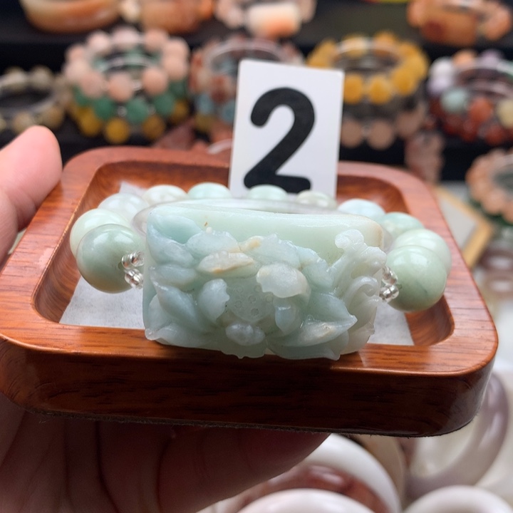 石英质玉手链未镶嵌