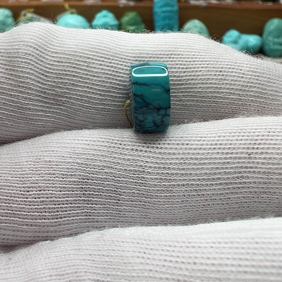 绿松石直切珠 未镶嵌