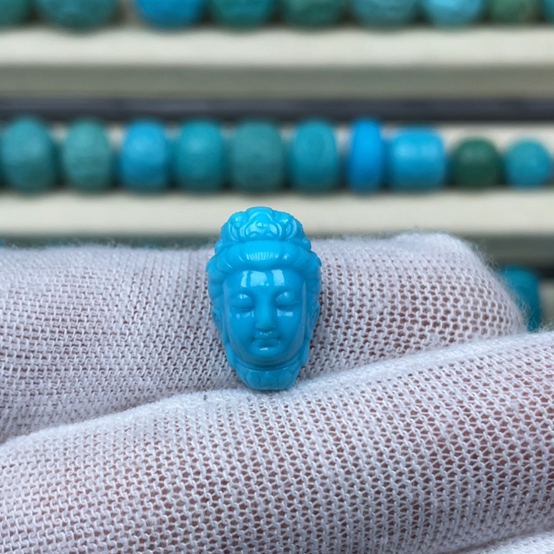 绿松石挂件未镶嵌归****晴