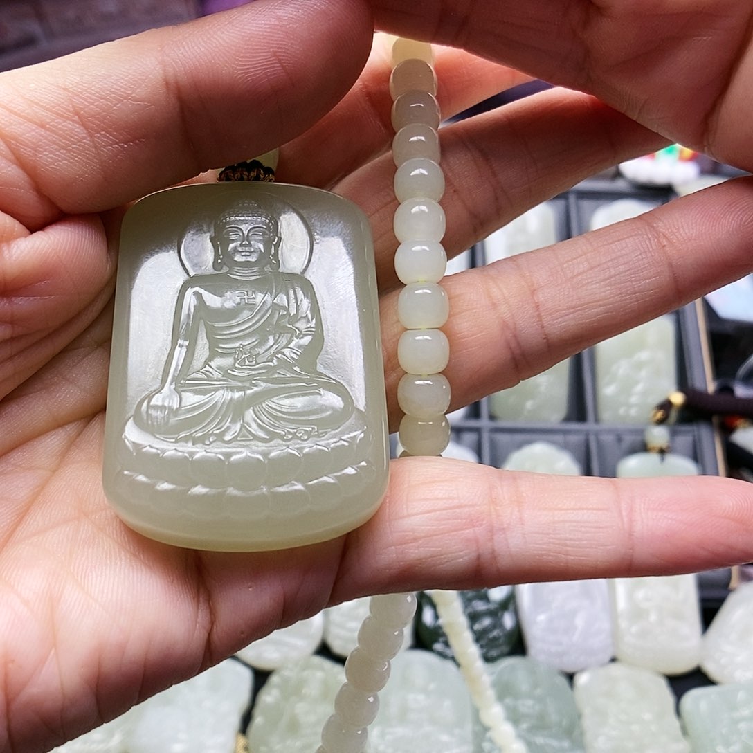 和田玉颈饰未镶嵌l*z