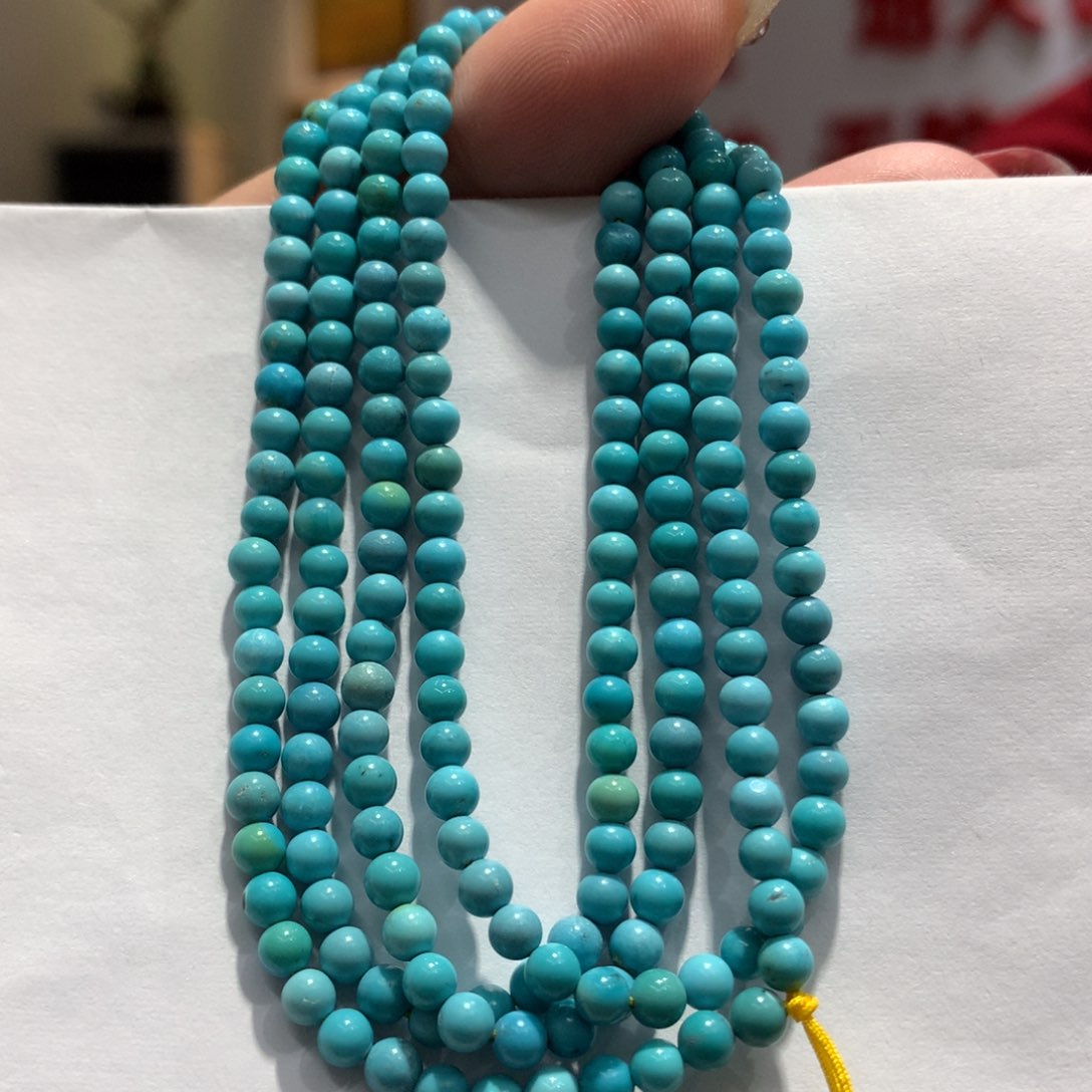 绿松石长链未镶嵌