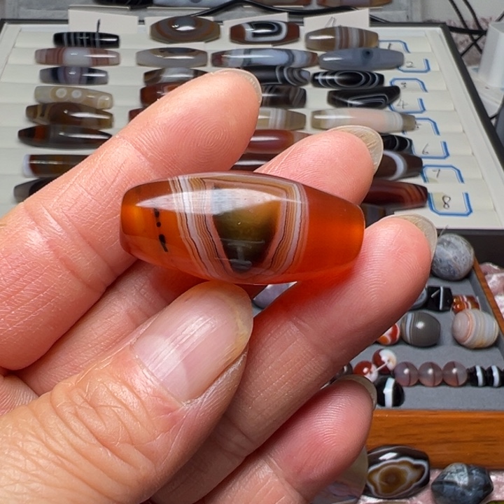 玛瑙/玉髓吊坠(不含链)未镶嵌