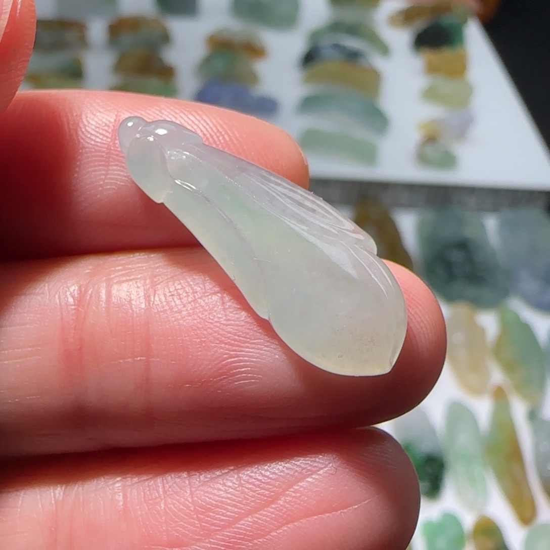 翡翠颈饰未镶嵌缅甸翡翠