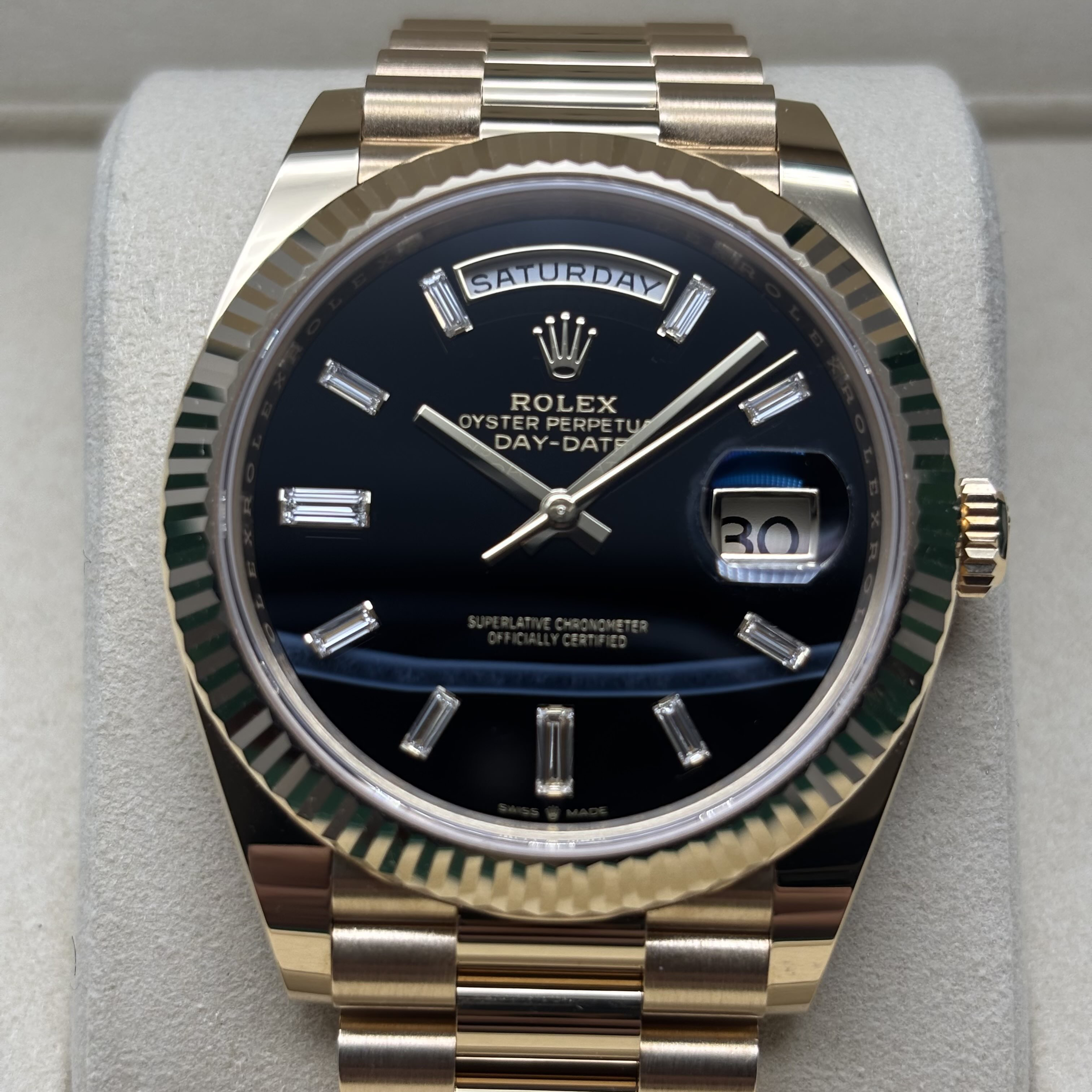 未使用 Rolex/劳力士 劳力士/m228238黑玛瑙/8月未使用