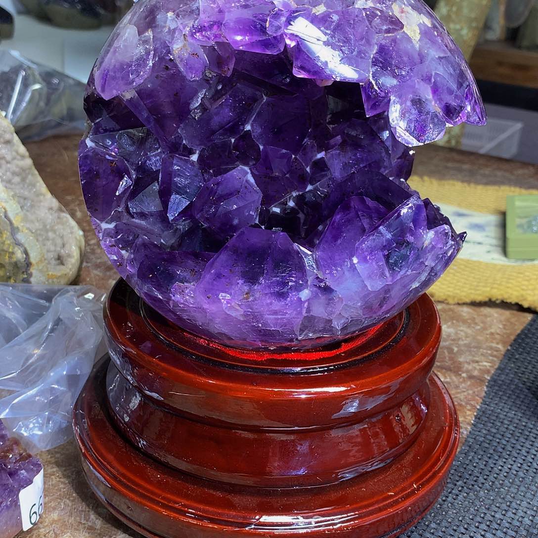 紫晶大型摆件（非配饰）未镶嵌晓****！