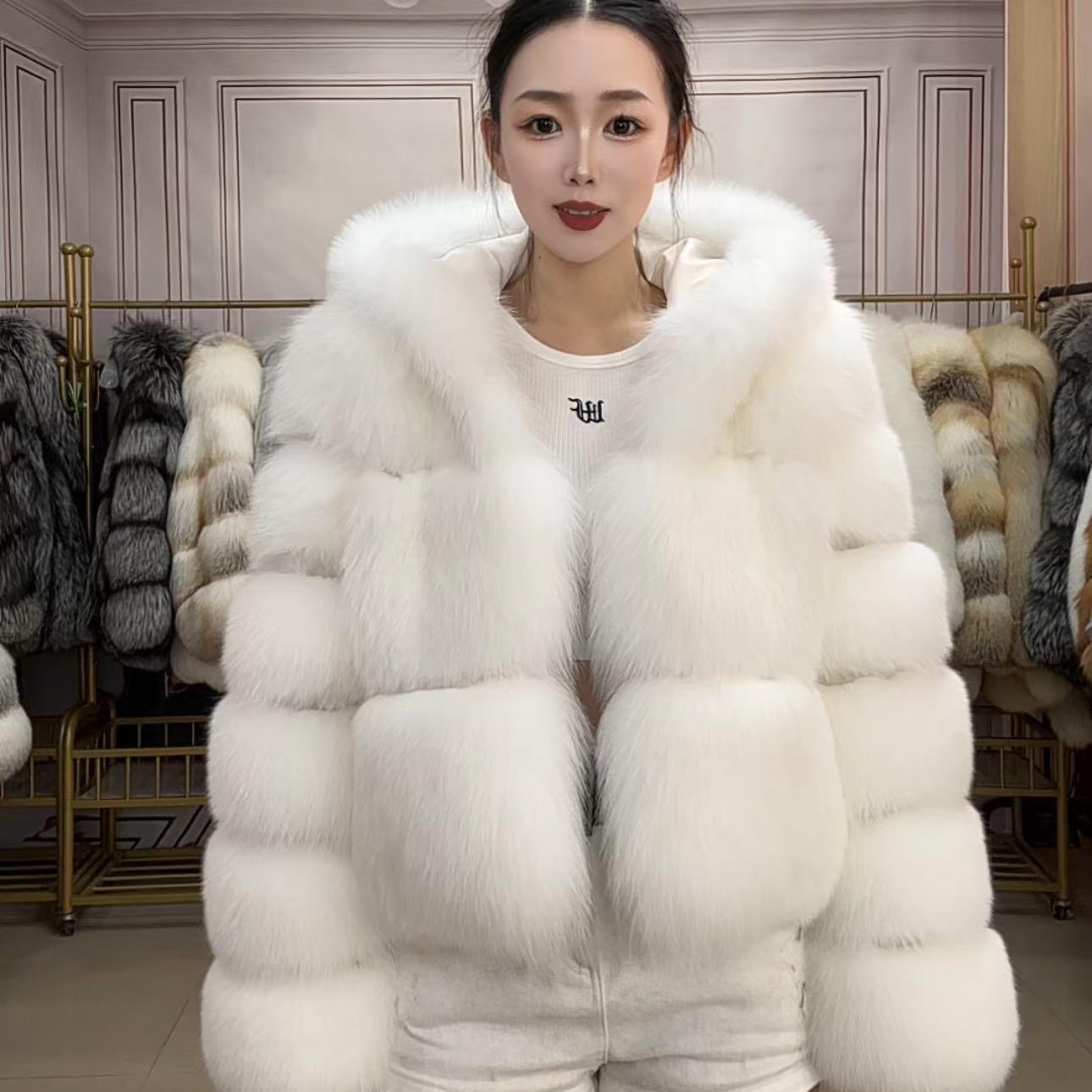 女士时尚潮流休闲外套大衣